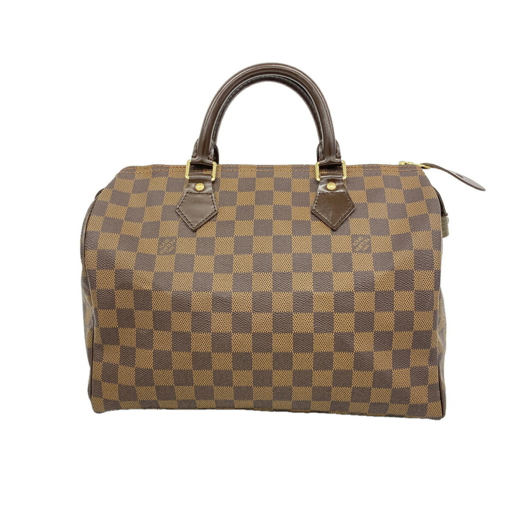 LOUIS VUITTON Authentic Brown Damier Speedy 30 Bag